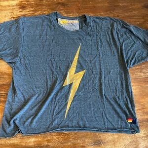 Aviator nation “Bolt” women’s shirt. Large. Good condition.